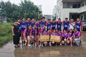 罗平县三中排球队在罗平县高中生排球联赛中荣获冠亚军